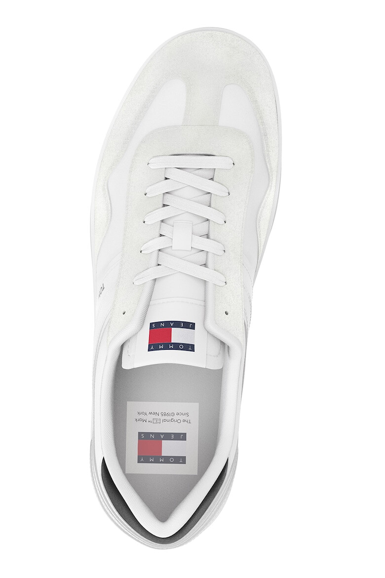 Tommy Jeans Pantofi sport cu sireturi si detaliu logo - Pled.ro