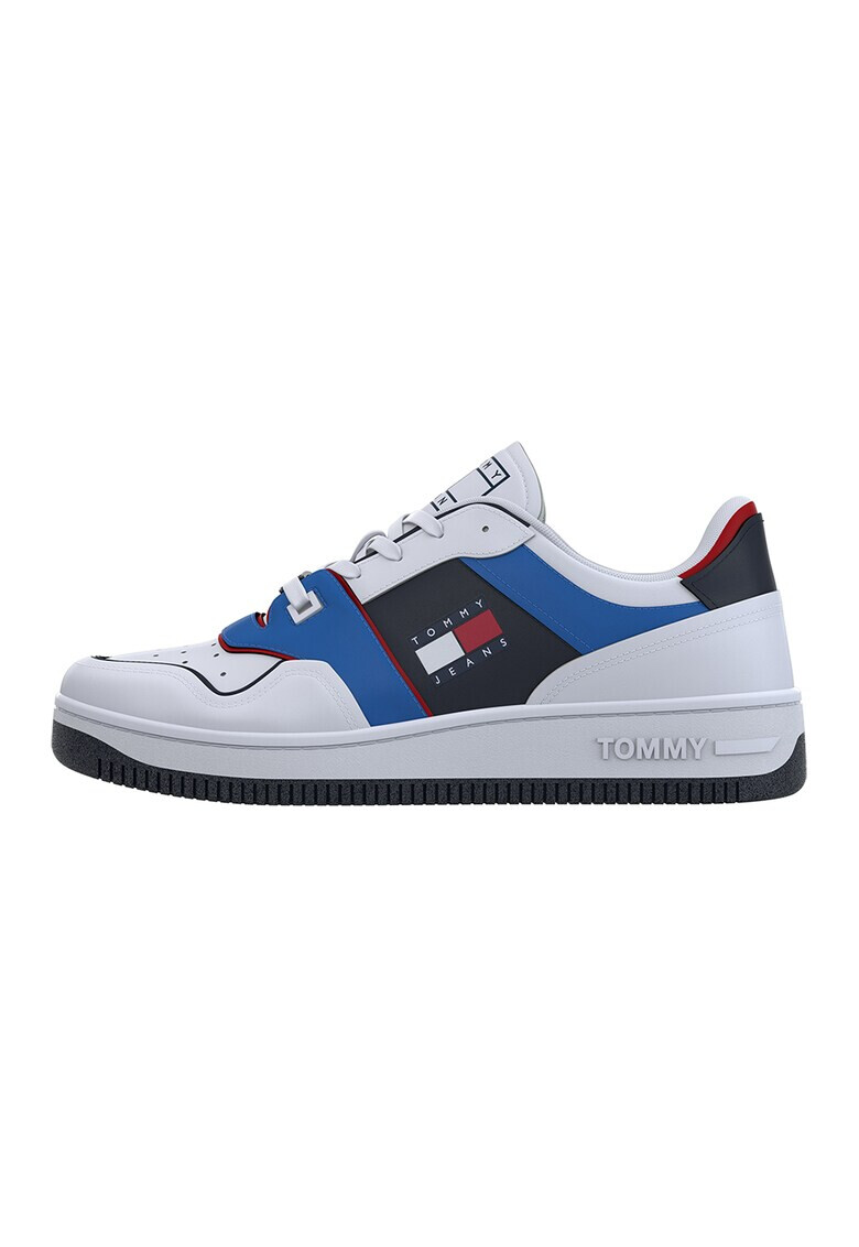 Tommy Jeans Pantofi sport de piele cu garnituri de piele ecologica - Pled.ro