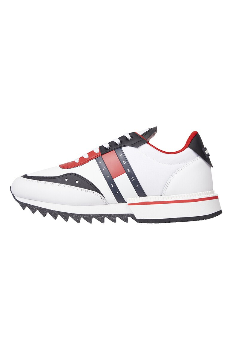 Tommy Jeans Pantofi sport de piele cu insertii de material textil - Pled.ro