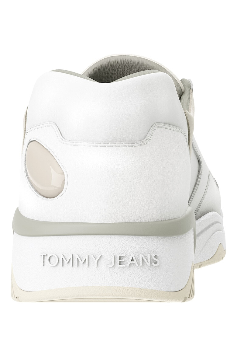 Tommy Jeans Pantofi sport de piele cu logo - Pled.ro