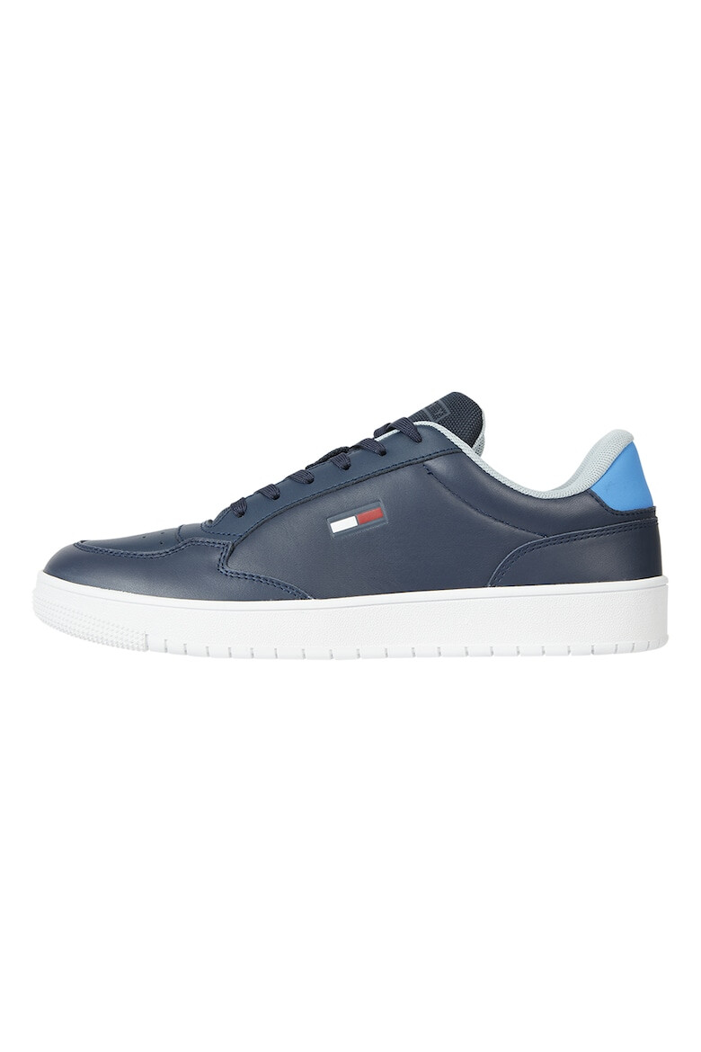 Tommy Jeans Pantofi sport de piele cu logo stantat - Pled.ro