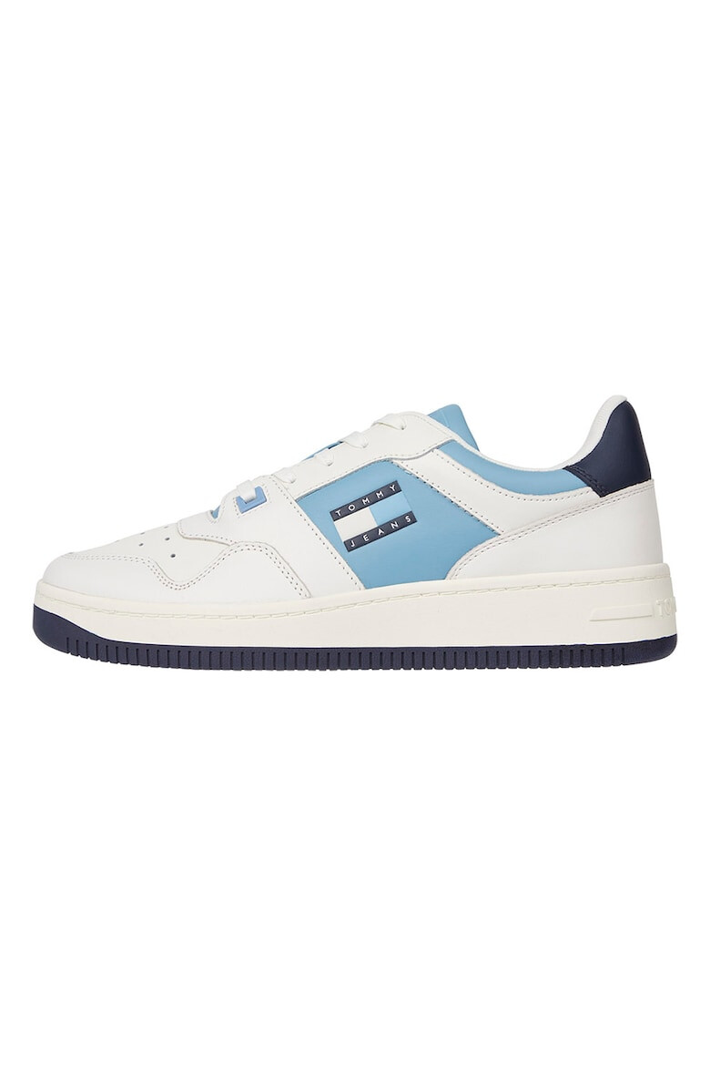 Tommy Jeans Pantofi sport de piele cu model colorblock - Pled.ro