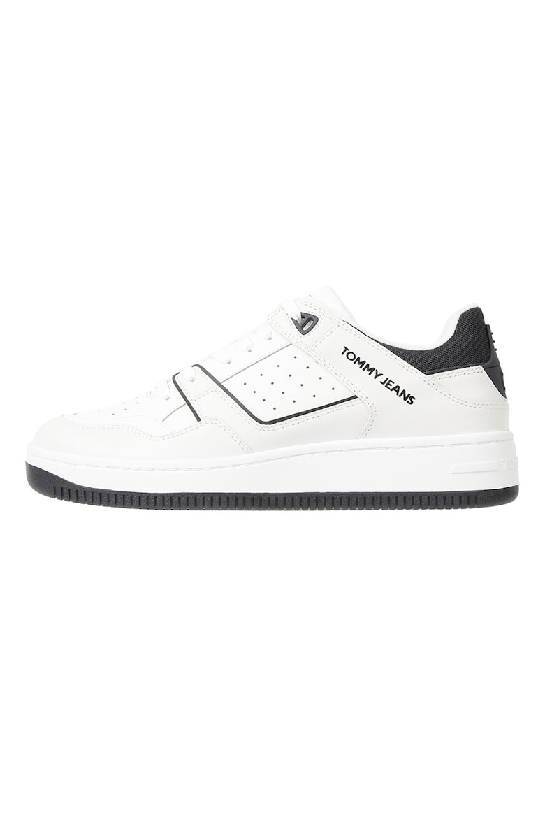 Tommy Jeans Pantofi sport de piele si piele ecologica - Pled.ro