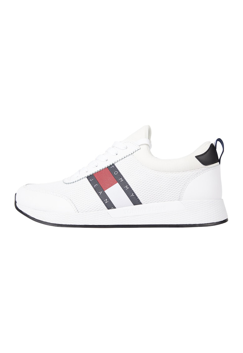 Tommy Jeans Pantofi sport de plasa si piele ecologica - Pled.ro