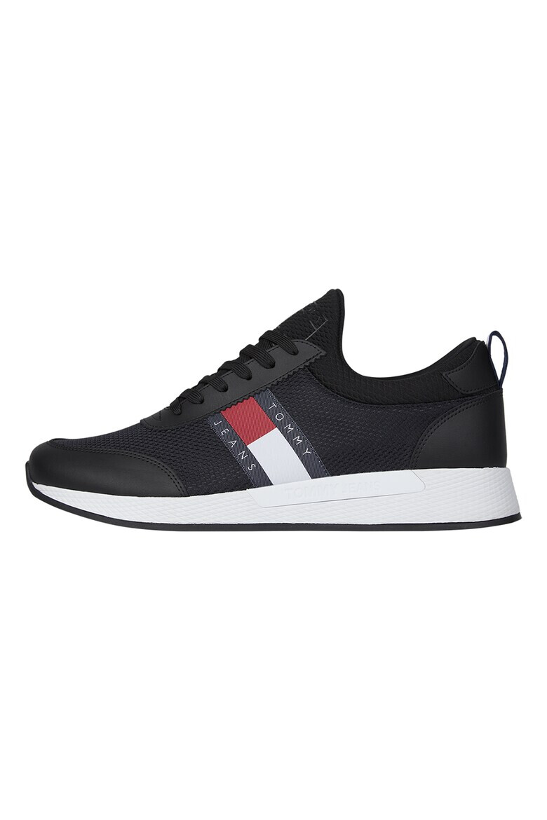 Tommy Jeans Pantofi sport de plasa si piele ecologica - Pled.ro