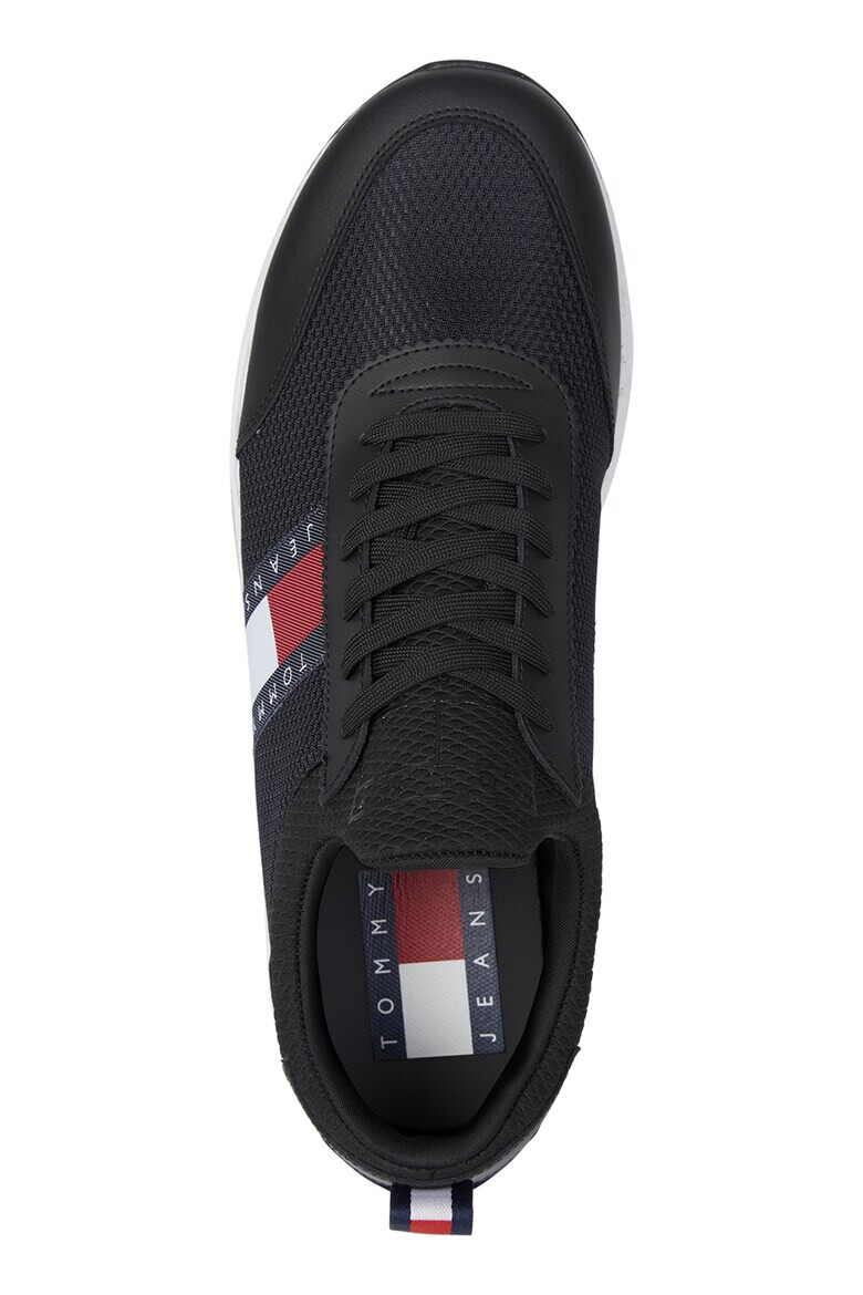 Tommy Jeans Pantofi sport de plasa si piele ecologica - Pled.ro