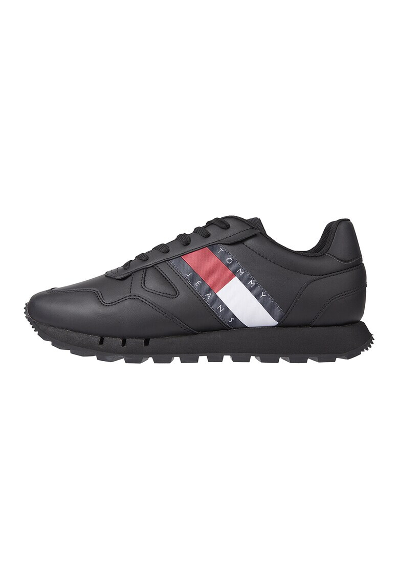 Tommy Jeans Pantofi sport din piele cu garnitura din piele ecologica - Pled.ro