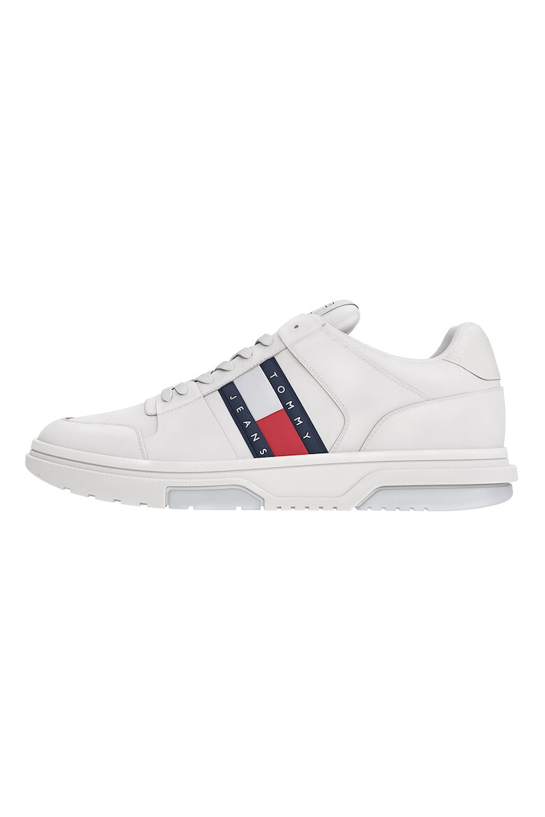 Tommy Jeans Pantofi sport din piele cu sireturi - Pled.ro