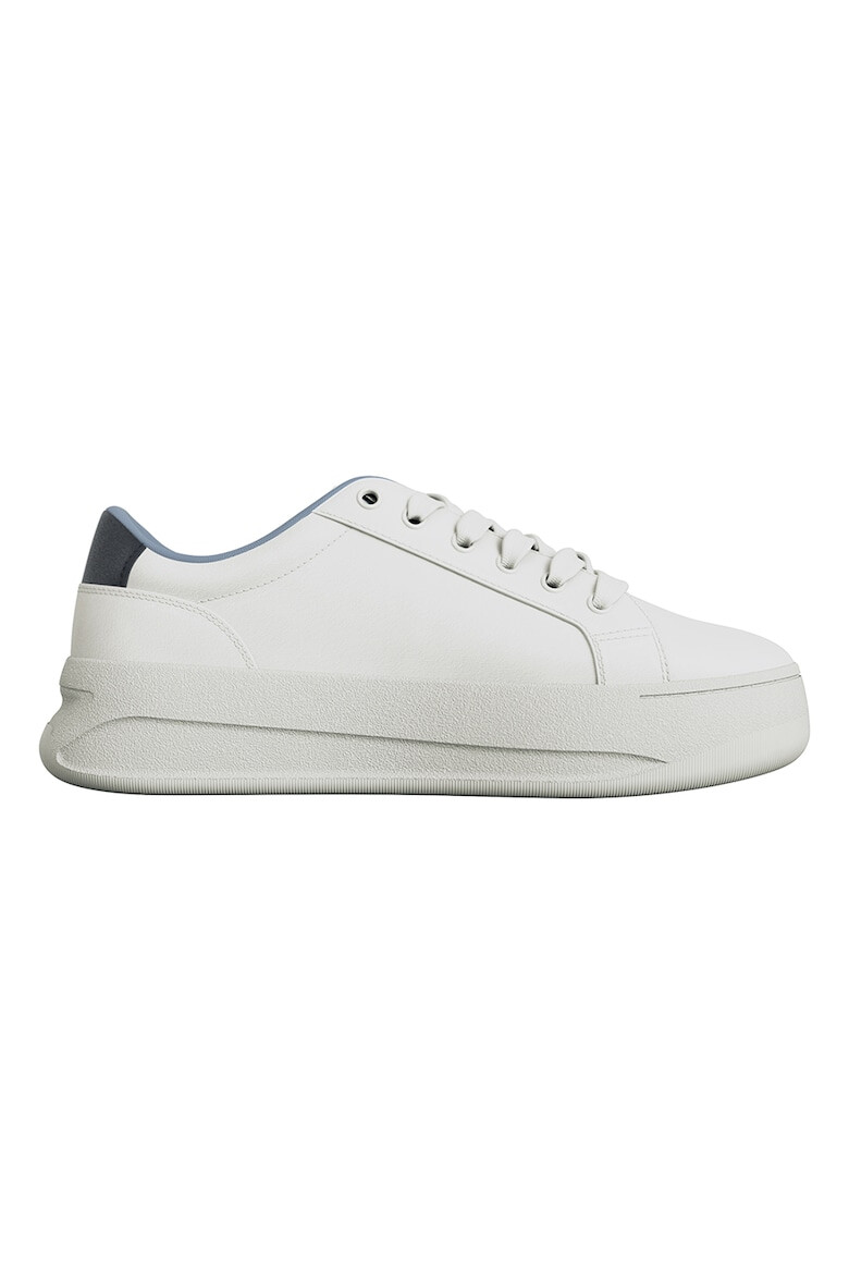 Tommy Jeans Pantofi sport din piele cu talpa flatform - Pled.ro