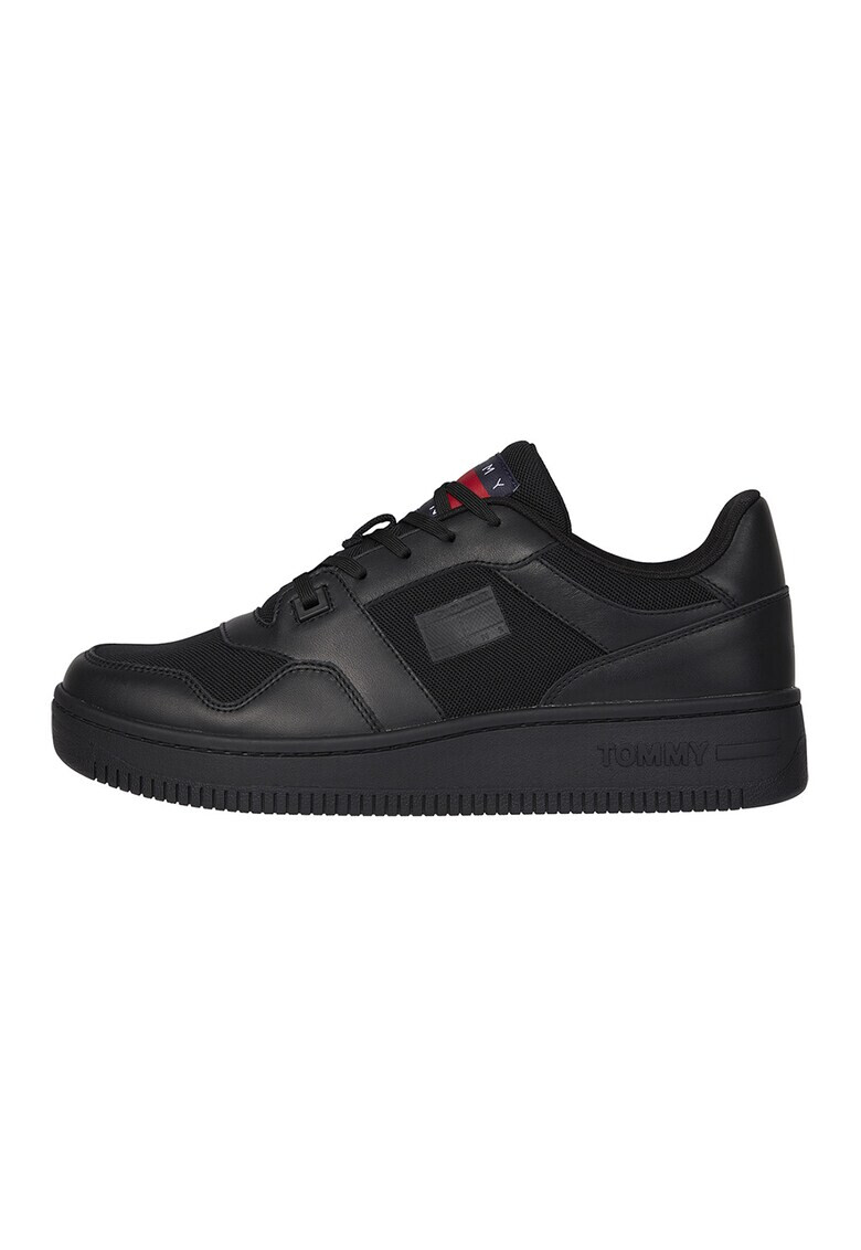 Tommy Jeans Pantofi sport low-cut din piele cu garnituri din material textil - Pled.ro