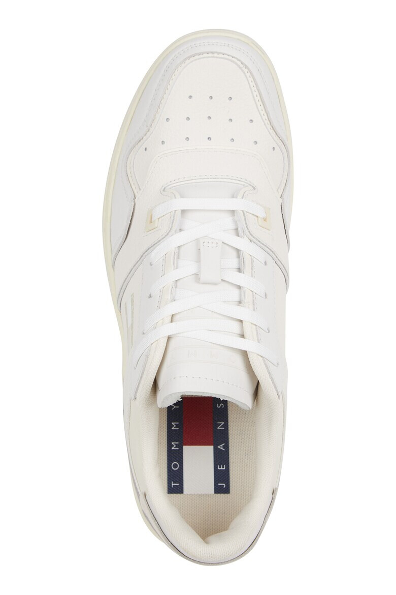 Tommy Jeans Pantofi sport low-cut din piele si piele ecologica - Pled.ro