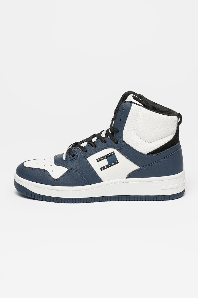 Tommy Jeans Pantofi sport mid-high de piele cu detalii contrastante - Pled.ro