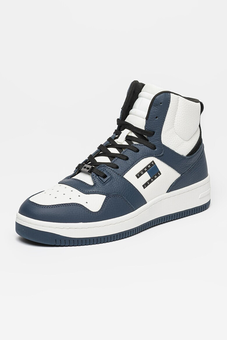 Tommy Jeans Pantofi sport mid-high de piele cu detalii contrastante - Pled.ro