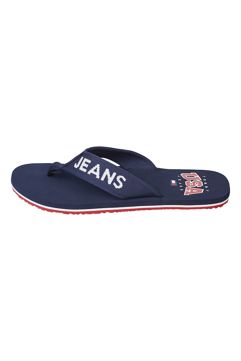 Tommy Jeans Papuci flip-flop cu model logo - Pled.ro