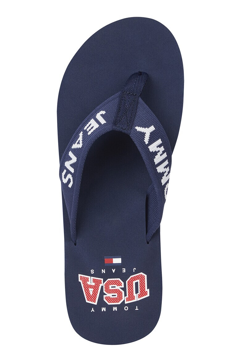 Tommy Jeans Papuci flip-flop cu model logo - Pled.ro