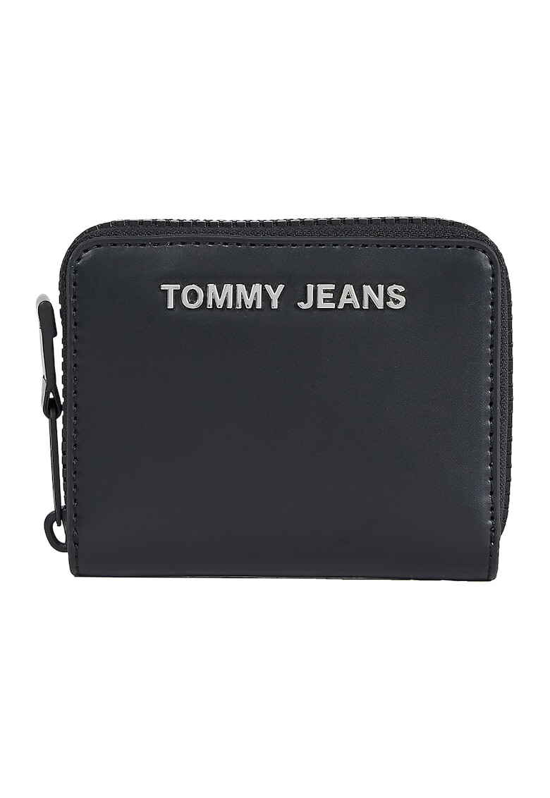 Tommy Jeans Portofel de piele ecologica cu aplicatie logo metalica - Pled.ro