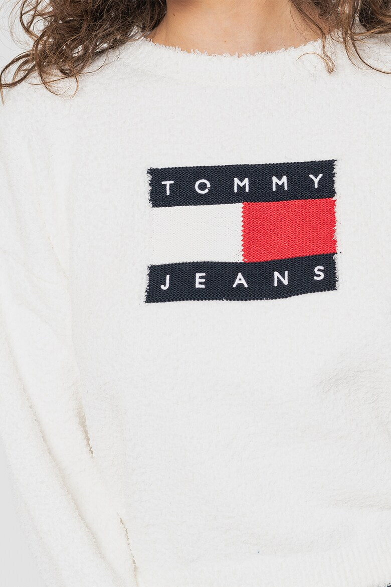 Tommy Jeans Pulover pufos cu logo - Pled.ro