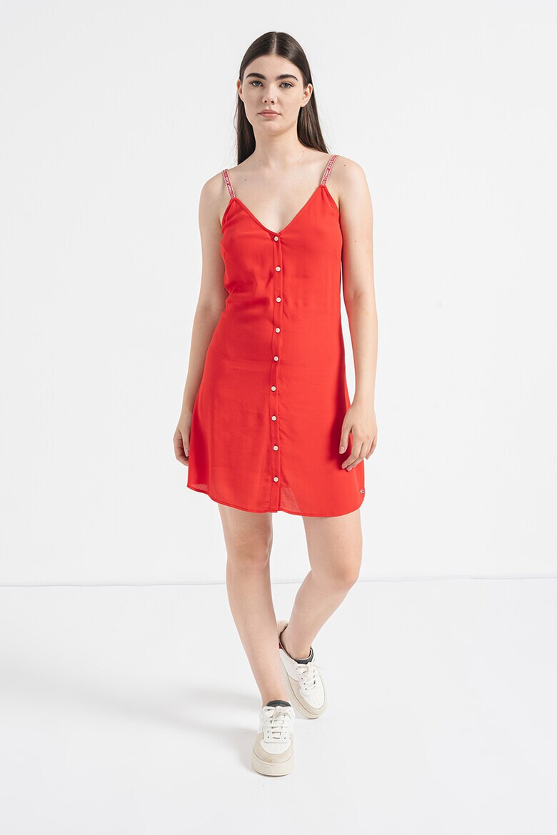 Tommy Jeans Rochie mini cu decolteu in V - Pled.ro