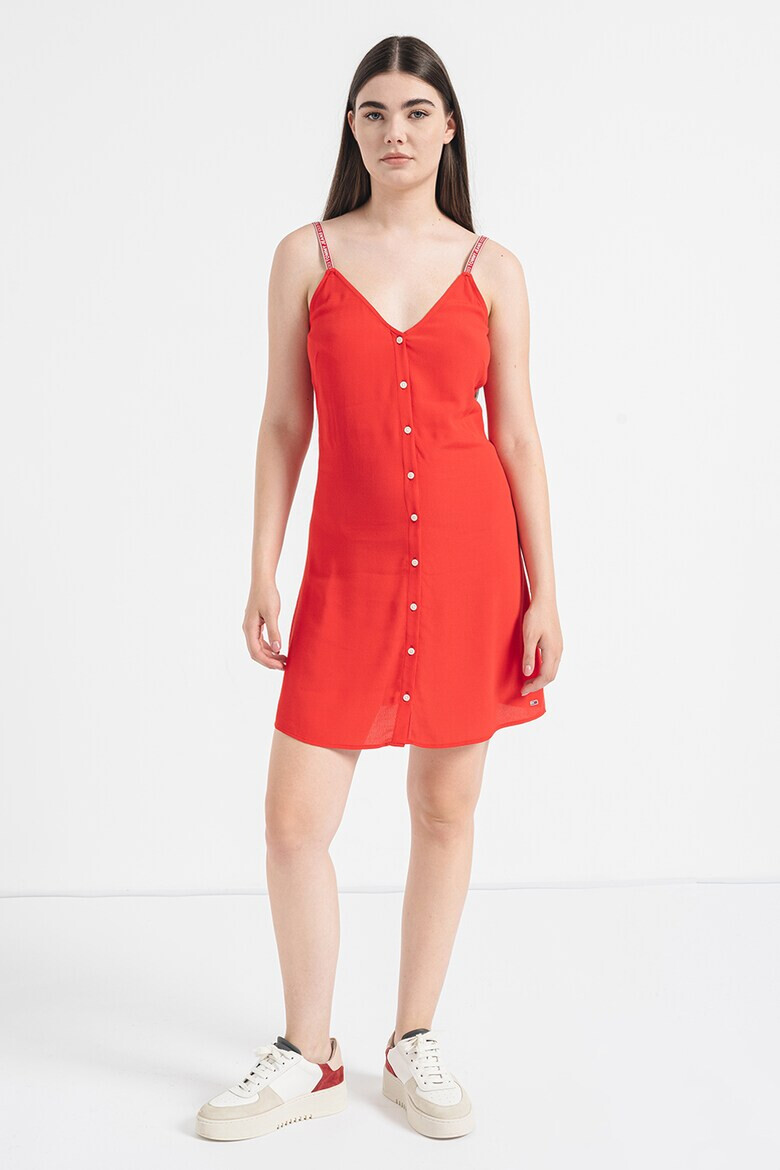 Tommy Jeans Rochie mini cu decolteu in V - Pled.ro