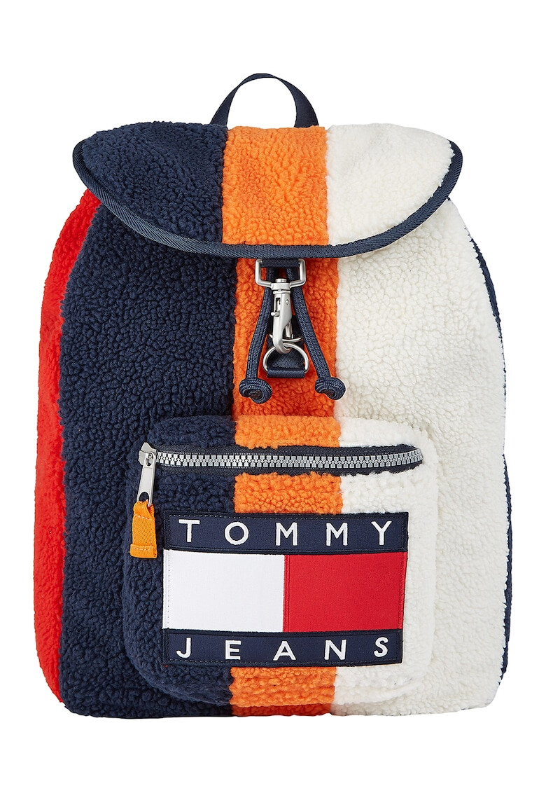 Tommy Jeans Rucsac colourblock din sherpa - Pled.ro