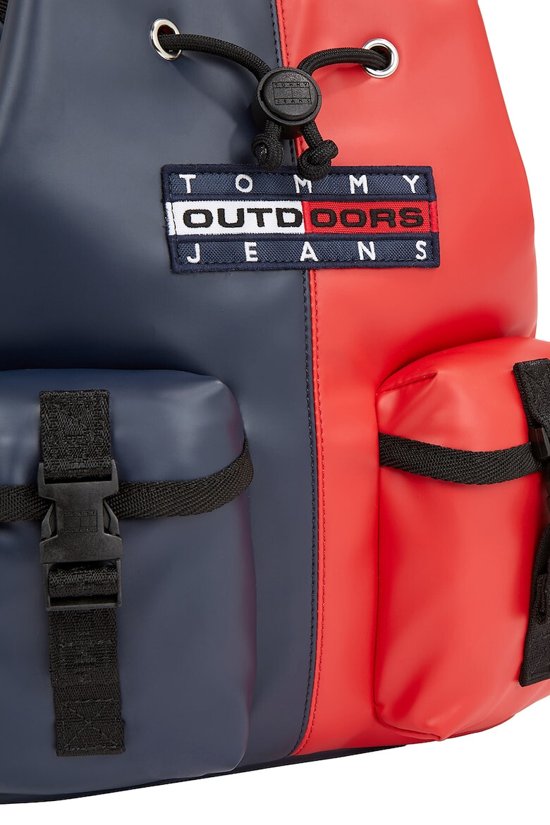 Tommy Jeans Rucsac din piele ecologica cu buzunare exterioare - Pled.ro