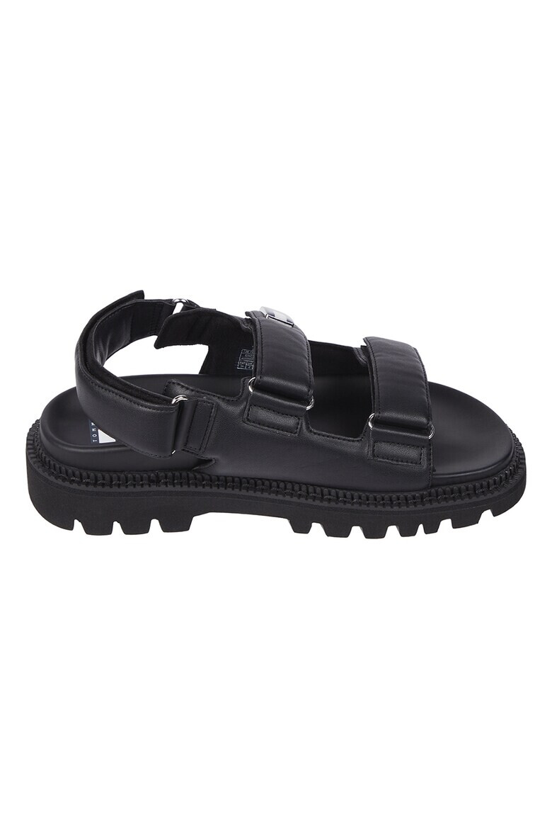 Tommy Jeans Sandale de piele ecologica cu velcro - Pled.ro