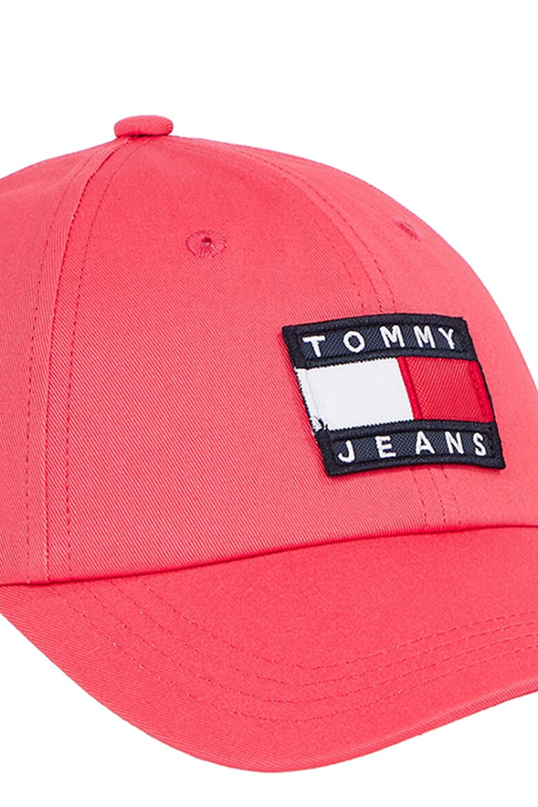 Tommy Jeans Sapca de bumbac organic cu aplicatie logo Heritage - Pled.ro