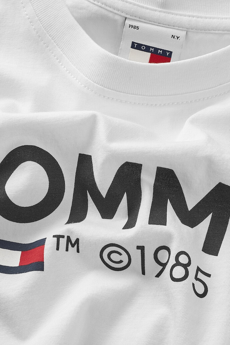 Tommy Jeans Set de tricouri cu decolteu la baza gatului si imprimeu logo - 2 piese - Pled.ro