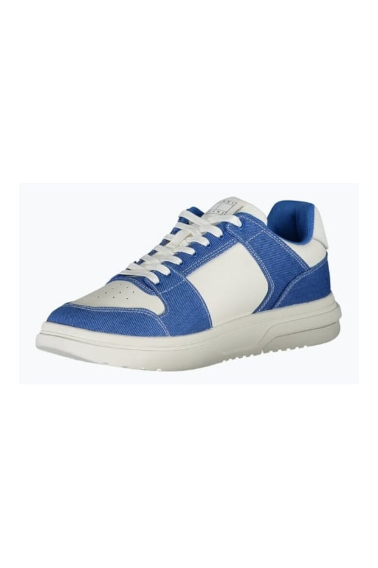 Tommy Jeans Sneakers barbati The Brooklyn Mix Material EM0EM01428 Albastru - Pled.ro