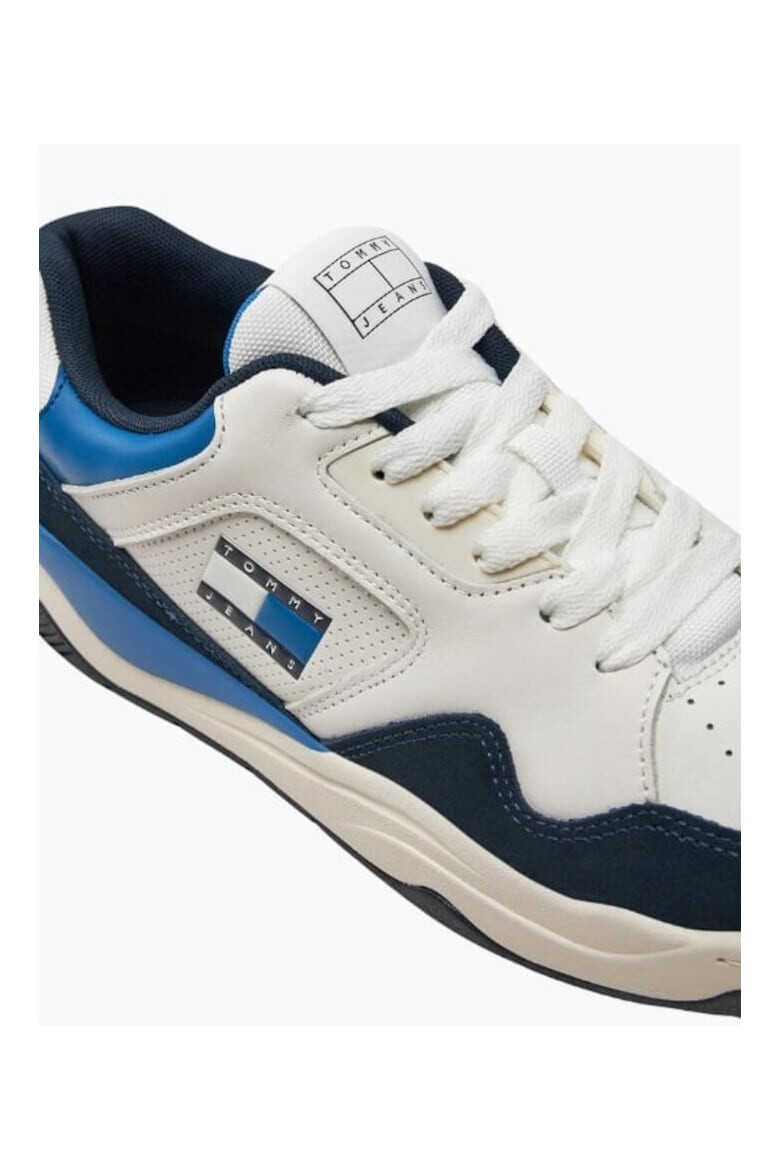 Tommy Jeans Sneakers barbati Tjm New Basket Sneaker Lc EM0EM01500 Bleumarin - Pled.ro