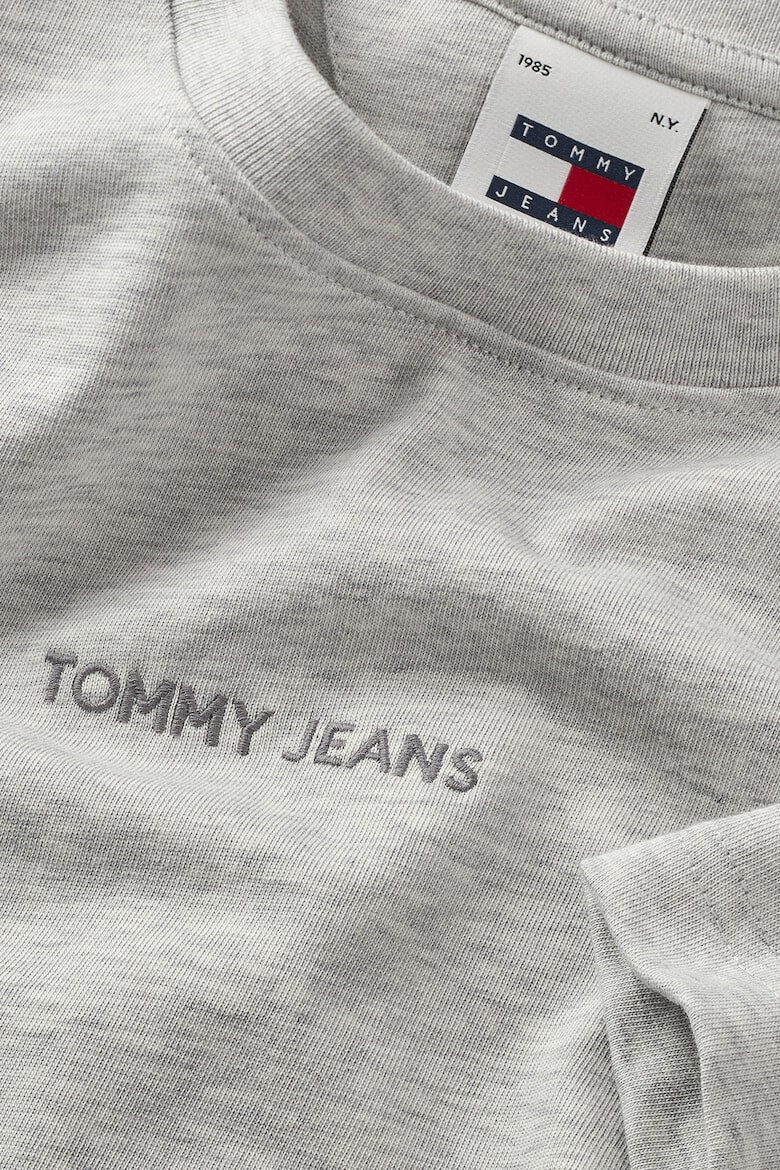 Tommy Jeans Tricou cu decolteu la baza gatului si logo - Pled.ro