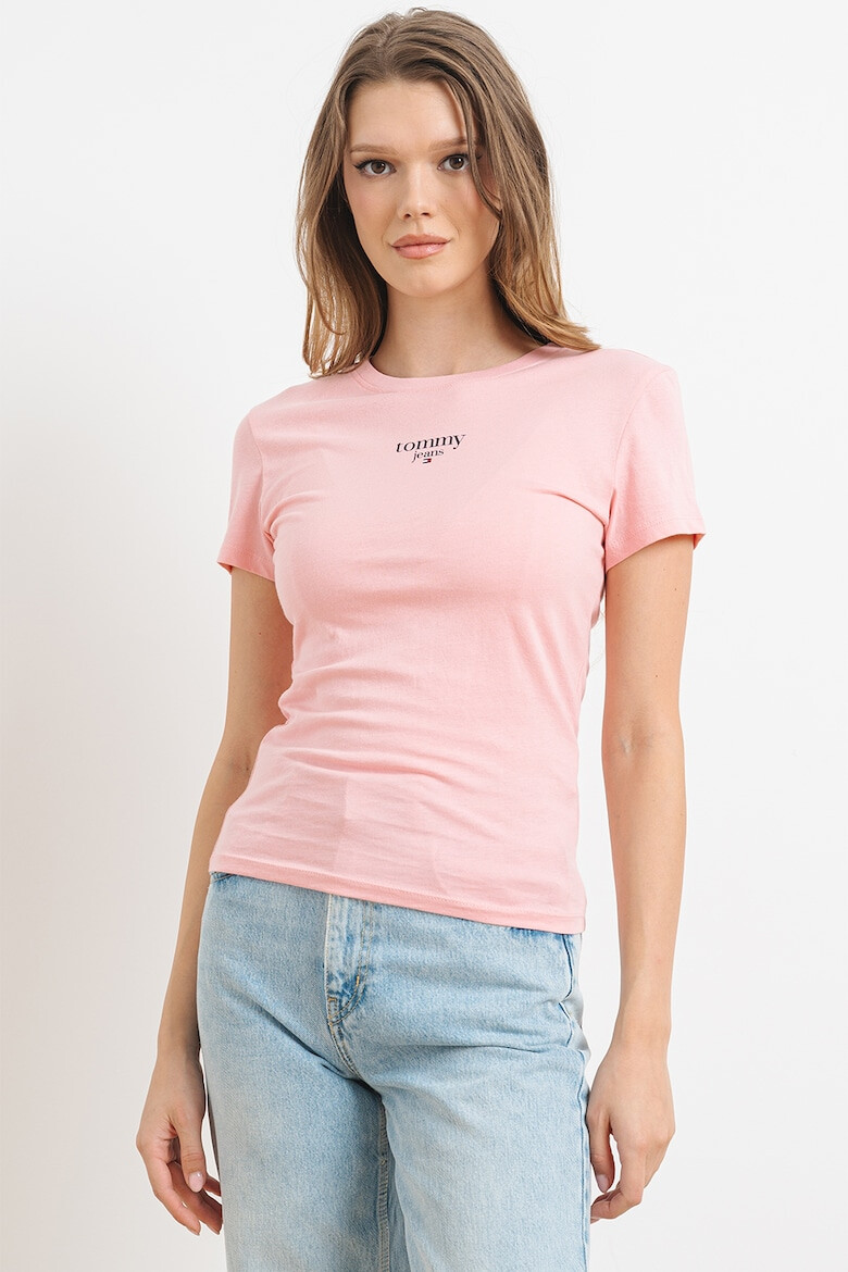 Tommy Jeans Tricou cu decolteu rotund si logo - Pled.ro