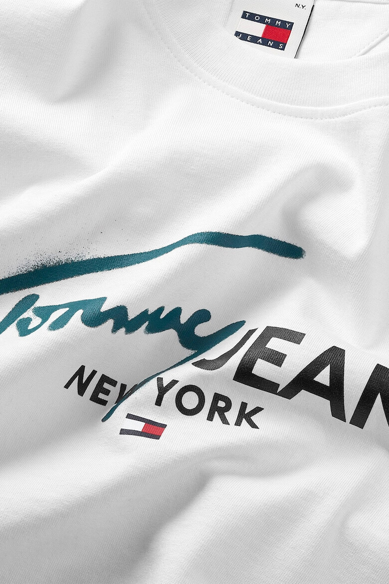 Tommy Jeans Tricou cu imprimeu logo - Pled.ro