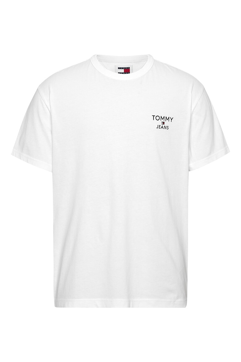 Tommy Jeans Tricou cu logo brodat pe piept - Pled.ro