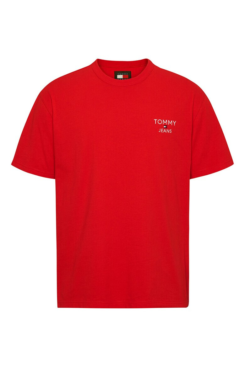 Tommy Jeans Tricou cu logo brodat pe piept - Pled.ro