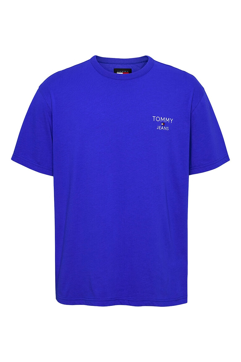 Tommy Jeans Tricou cu logo brodat pe piept - Pled.ro