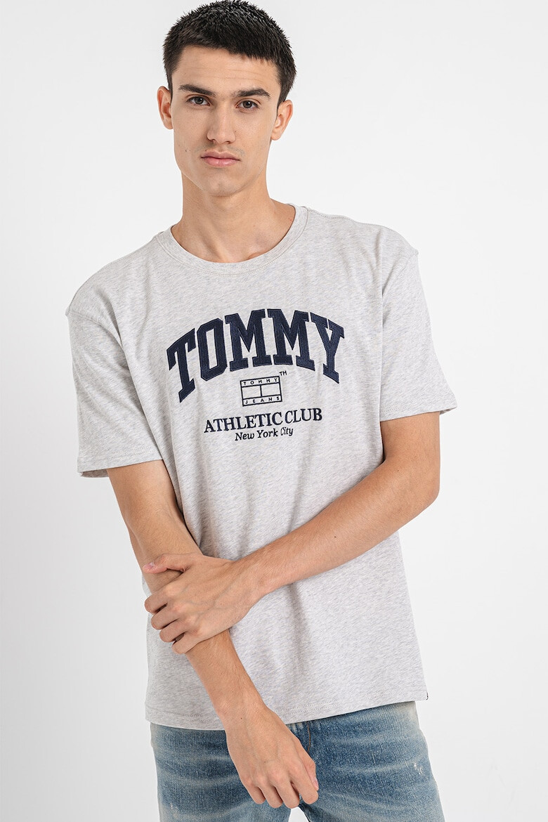 Tommy Jeans Tricou de bumbac cu logo brodat - Pled.ro