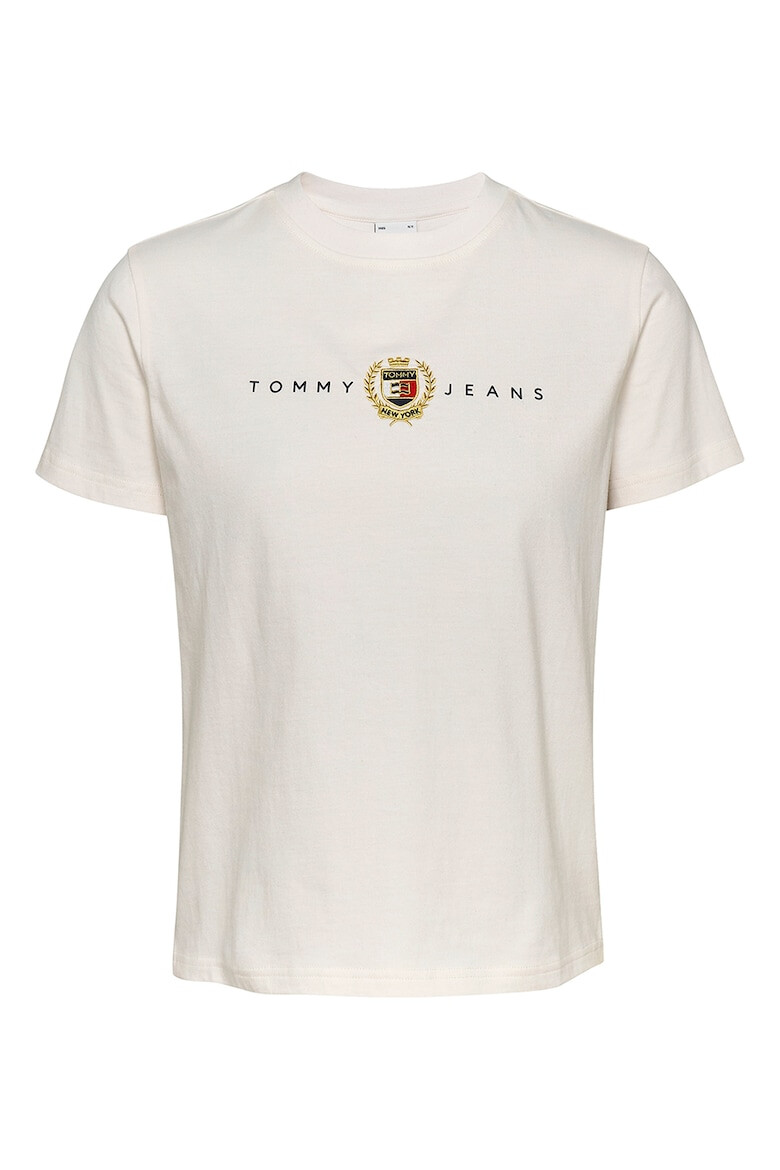 Tommy Jeans Tricou de bumbac cu logo brodat - Pled.ro