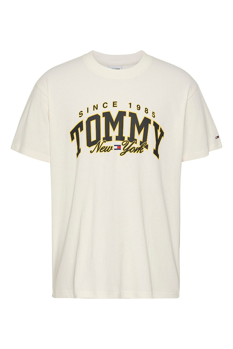 Tommy Jeans Tricou de bumbac organic cu logo - Pled.ro