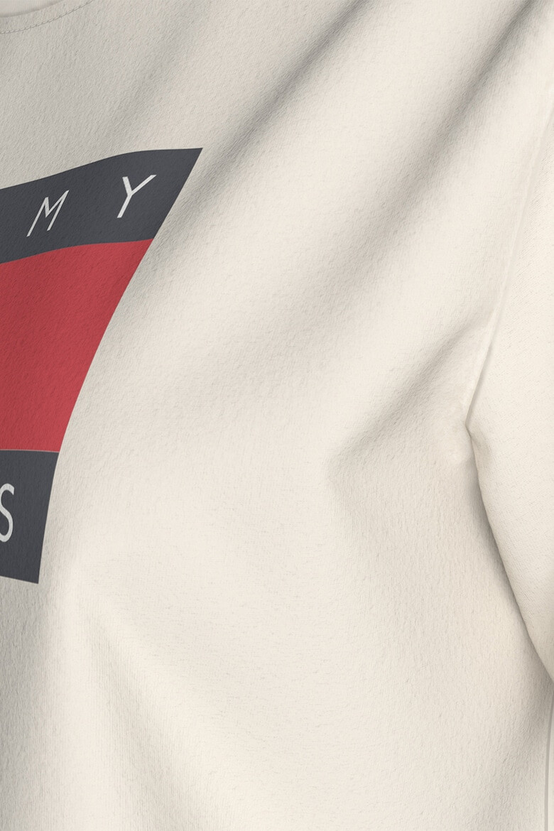 Tommy Jeans Tricou de bumbac organic cu logo - Pled.ro