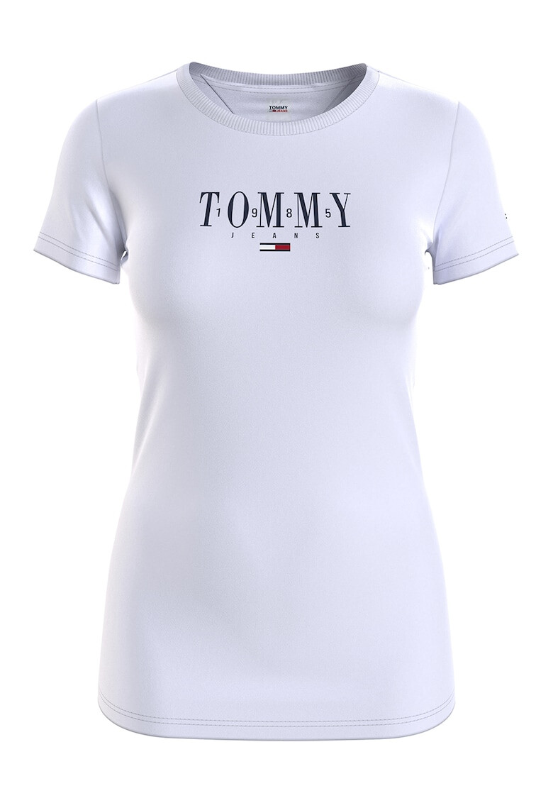 Tommy Jeans Tricou din amestec de bumbac organic cu imprimeu logo - Pled.ro