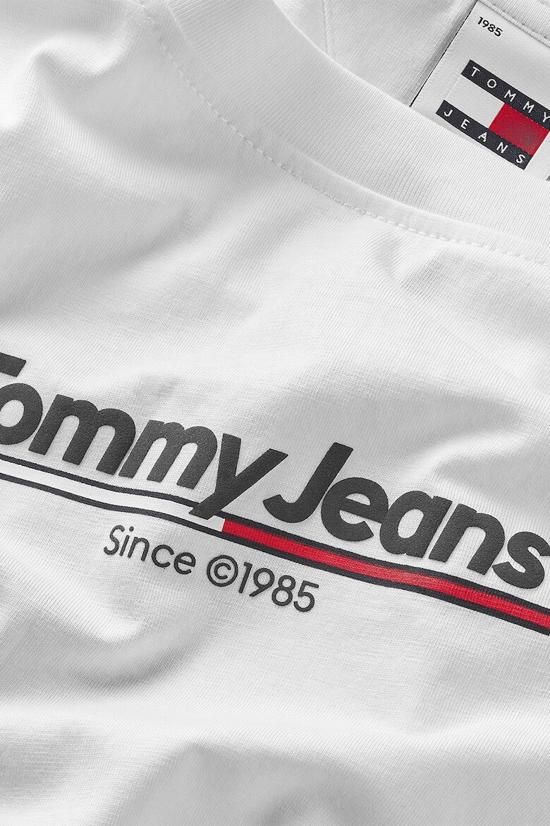 Tommy Jeans Tricou din amestec de bumbac organic cu imprimeu logo - Pled.ro