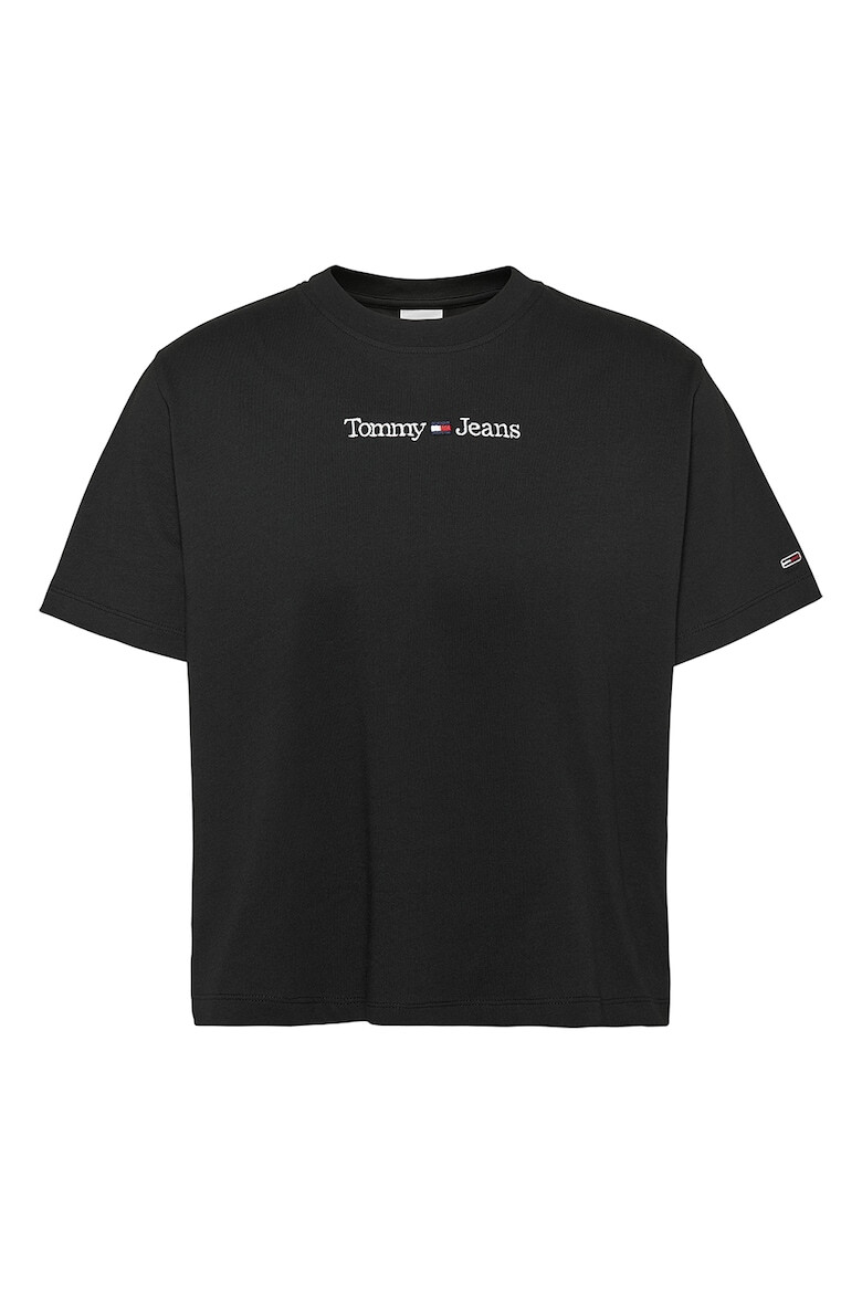 Tommy Jeans Tricou din amestec de bumbac organic cu logo - Pled.ro