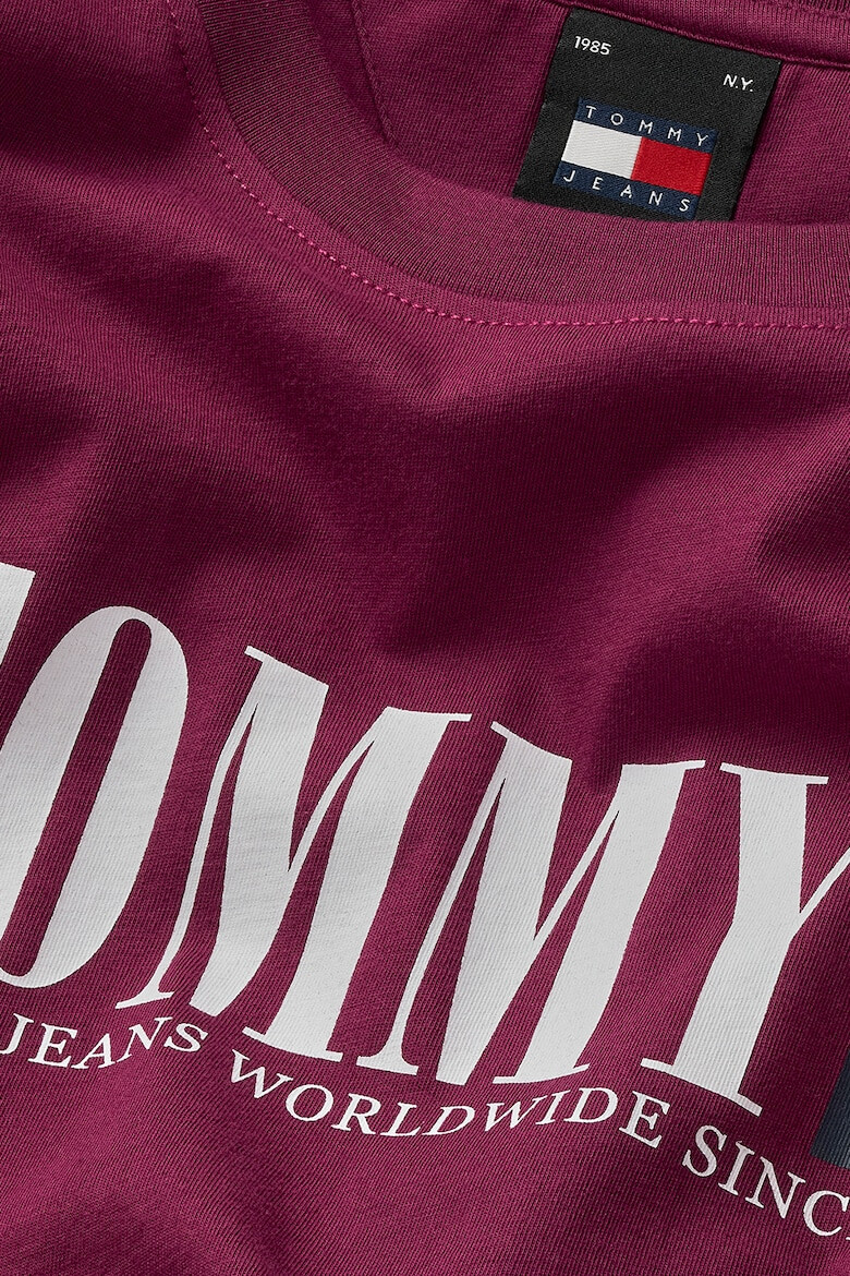 Tommy Jeans Tricou din bumbac cu logo supradimensionat - Pled.ro