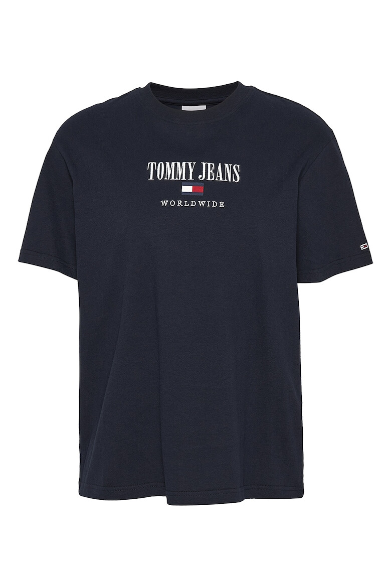 Tommy Jeans Tricou din bumbac organic cu imprimeu logo - Pled.ro