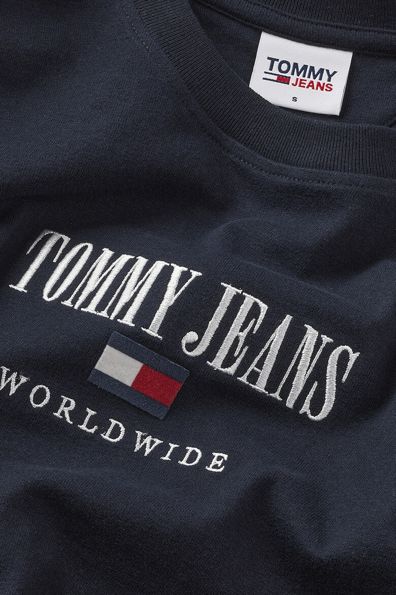 Tommy Jeans Tricou din bumbac organic cu imprimeu logo - Pled.ro