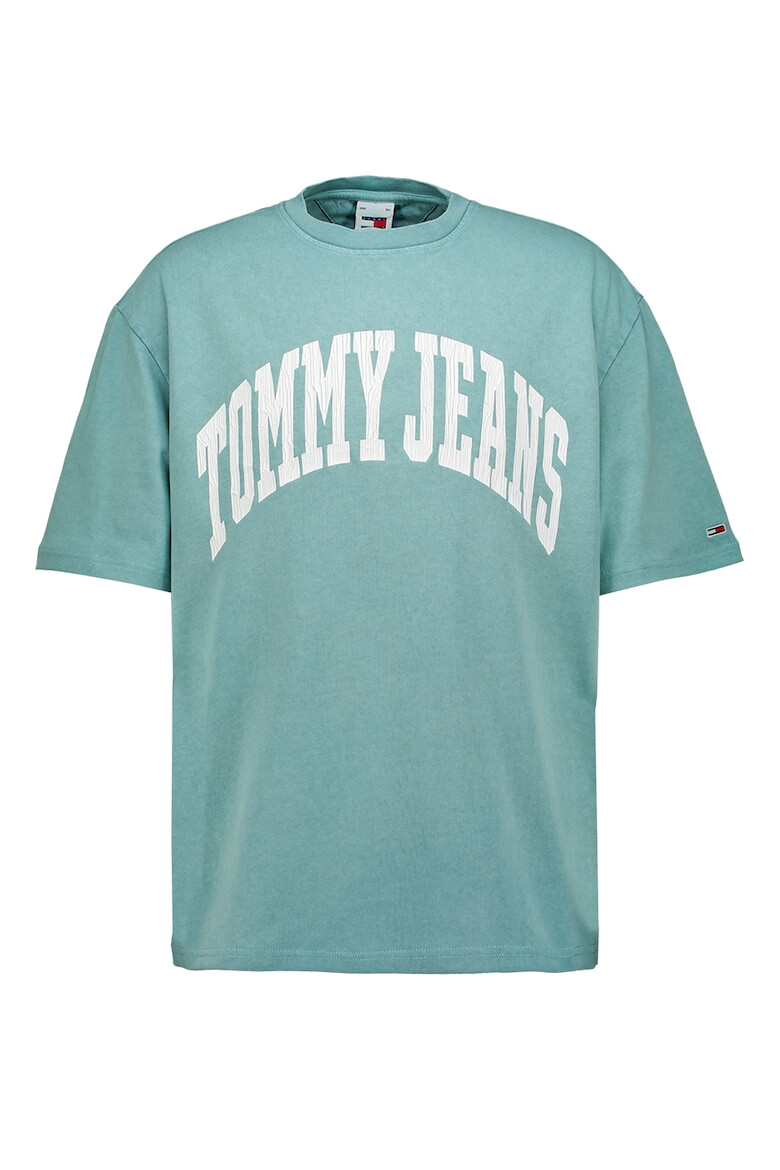 Tommy Jeans Tricou din bumbac organic cu logo supradimensionat - Pled.ro