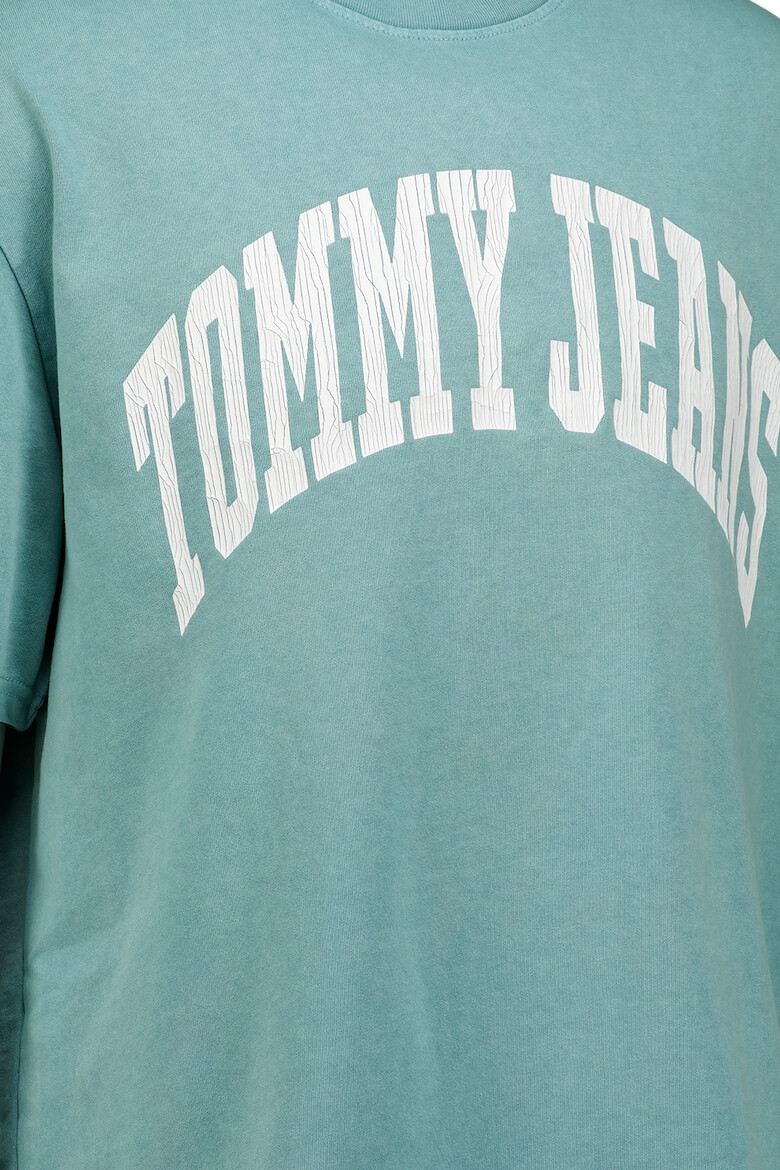 Tommy Jeans Tricou din bumbac organic cu logo supradimensionat - Pled.ro