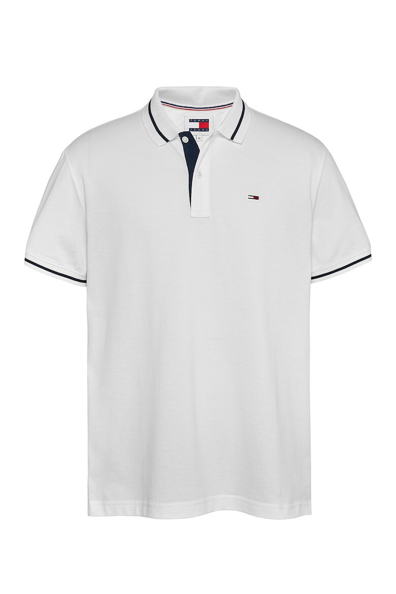 Tommy Jeans Tricou polo de bumbac cu logo - Pled.ro