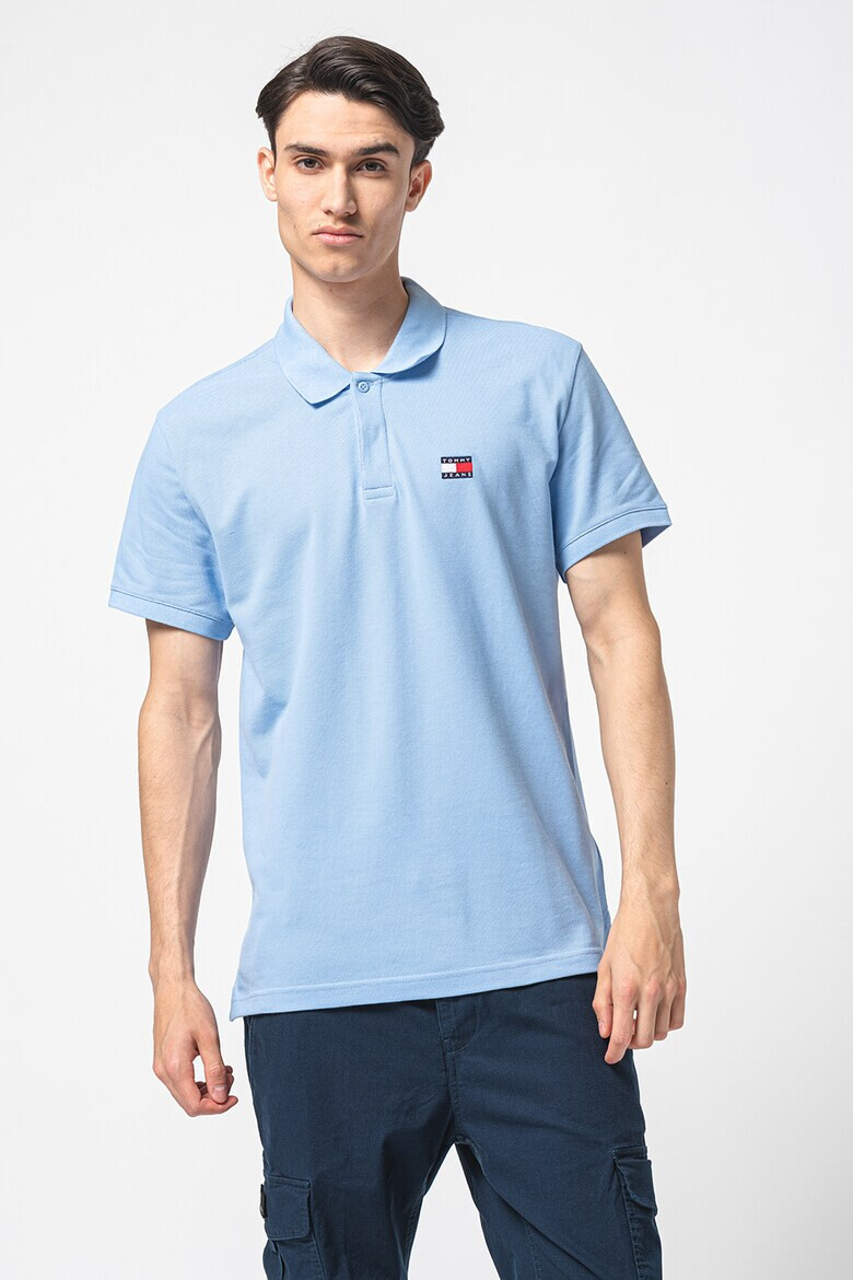 Tommy Jeans Tricou polo din bumbac cu logo pe piept - Pled.ro